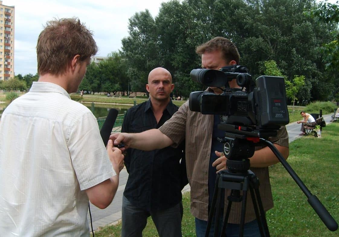 TV interview with Peter Solanikow